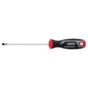 Draper Slotted Parallel Soft Grip Screwdriver, SL5.5 x 125mm Draper - Town Tools