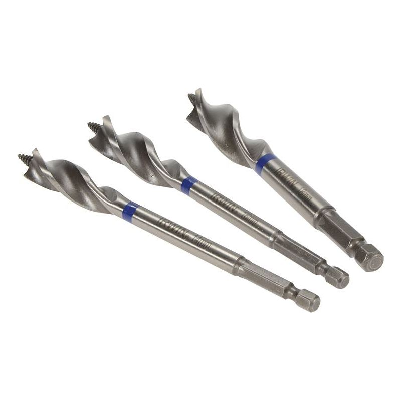 Irwin® Blue Groove Wood Power Bit Set, 3 Piece IRWIN® - RockBottom Northampton