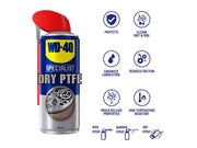 WD-40 Specialist Dry Lubricant with PTFE 400ml WD-40� - RockBottom Northampton