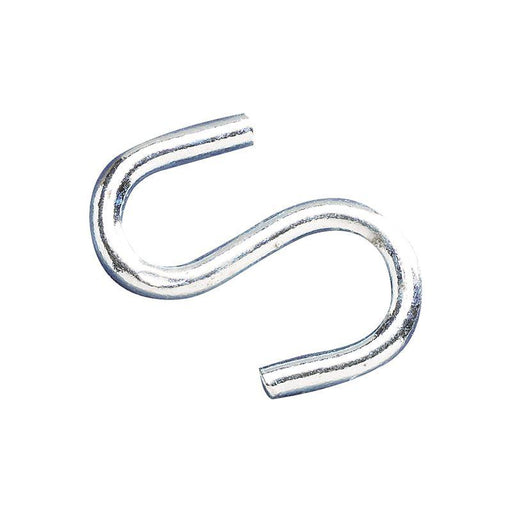 Faithfull S-Hooks 3mm Zinc Plated (Pack 20) Faithfull - RockBottom Northampton
