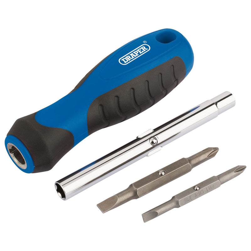 Draper 6-In-1 Multi-Tip Screwdriver Set Draper - Town Tools