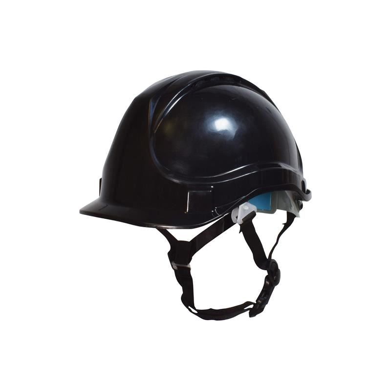 Scan Short Peak Safety Helmet Black Scan - RockBottom Nothampton
