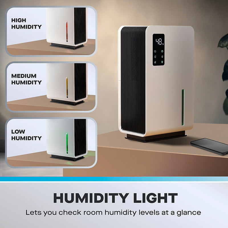 Daewoo 3.2L Dehumidifier with Air Purifier Quiet Low Energy Auto Shut-Off