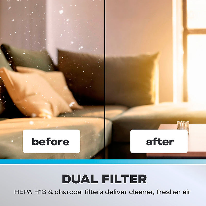 Daewoo 3.2L Dehumidifier with Air Purifier Quiet Low Energy Auto Shut-Off