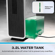 Daewoo 3.2L Dehumidifier with Air Purifier Quiet Low Energy Auto Shut-Off