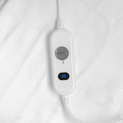 Daewoo White Electric Heated Underblanket Winter Blanket Double Size