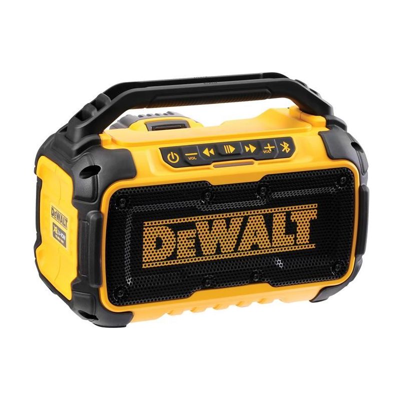 Dewalt Power Tools DCR011 Bluetooth® Speaker 10.8-54V Li-ion Bare Unit DeWALT Power Tools - RockBottom Northampton