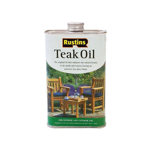 Rustins Teak Oil 500ml Rustins - RockBottom Nothampton