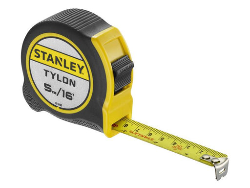 STANLEY® Hand Tools Tylon™ Pocket Tape 5m/16ft (Width 19mm) Carded