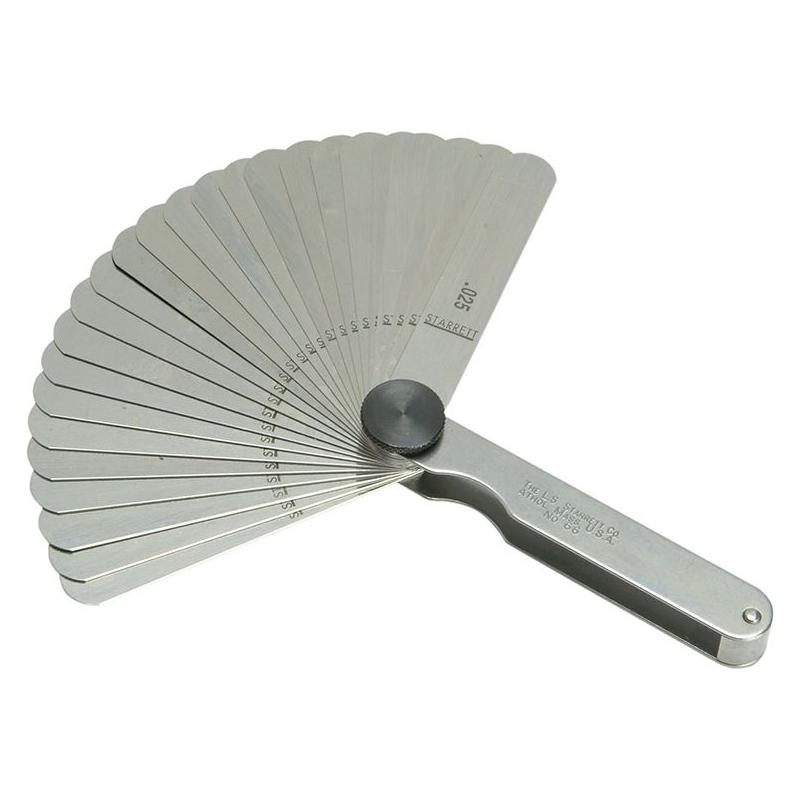 Starrett 66 Feeler Gauge 26 Piece Set 0.0015-0.025in Starrett - RockBottom Nothampton