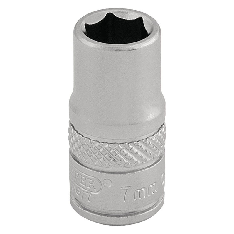 Draper Socket, 1/4" Sq. Dr., 7mm Draper - Town Tools