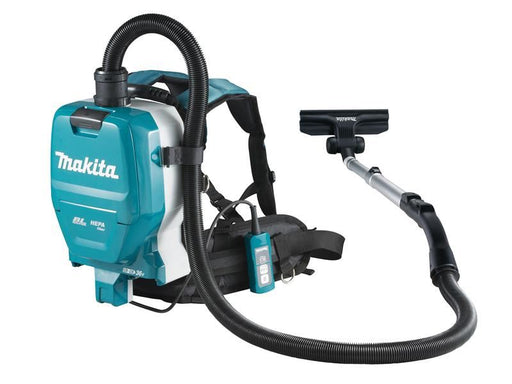 Makita DVC261ZX11 LXT BL Backpack Vacuum Cleaner 36V (2 x 18V) Bare Unit Makita - RockBottom Northampton 