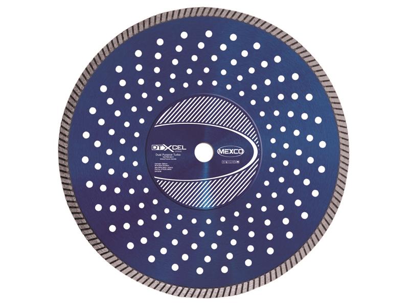 MEXCO - XCEL Grade Dual Purpose Turbo Diamond Blade 300 x 20mm