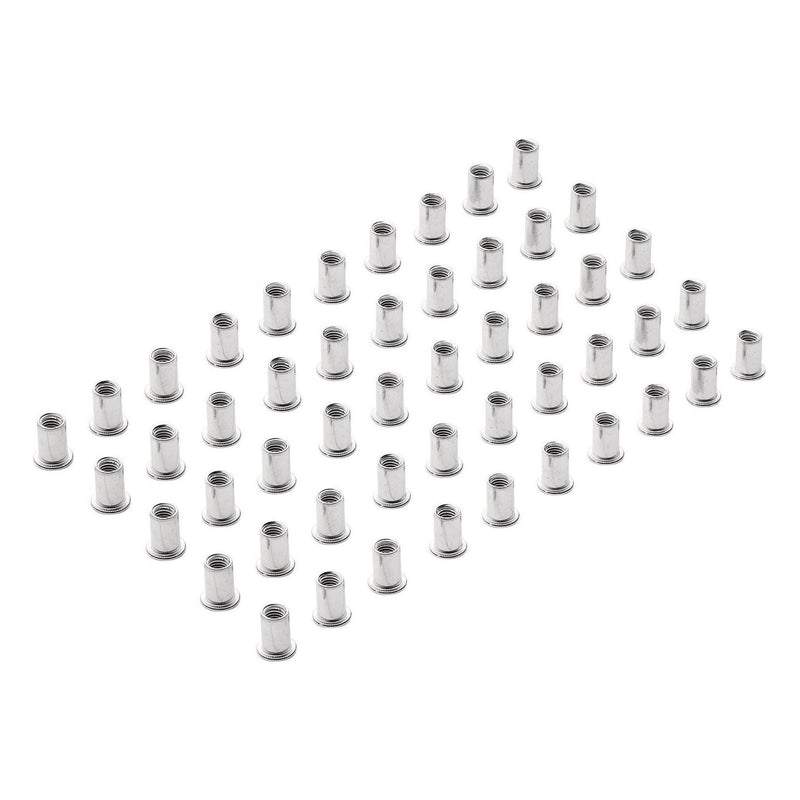Draper Zinc Plated Threaded Insert Rivet Nuts, M8 x 1.25mm (Pack of 50) Draper - Town Tools