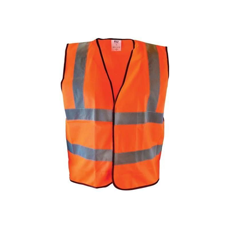 Scan Hi-Vis Orange Waistcoat - M (41in) Scan - RockBottom Nothampton