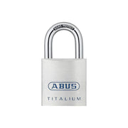 Abus Mechanical 80TI/40mm TITALIUM™ Padlock Keyed Alike KA8012 ABUS Mechanical - RockBottom Northampton 
