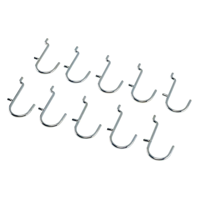 Draper Metal J-Hooks for Back Panel/Pegboard (Pack of 10) 10218 Draper - Town Tools 