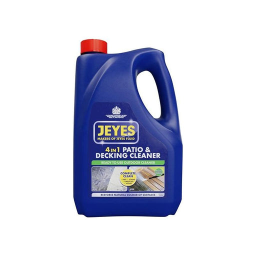 Jeyes 4-in-1 Patio & Decking Cleaner 4 litre Jeyes - RockBottom Northampton