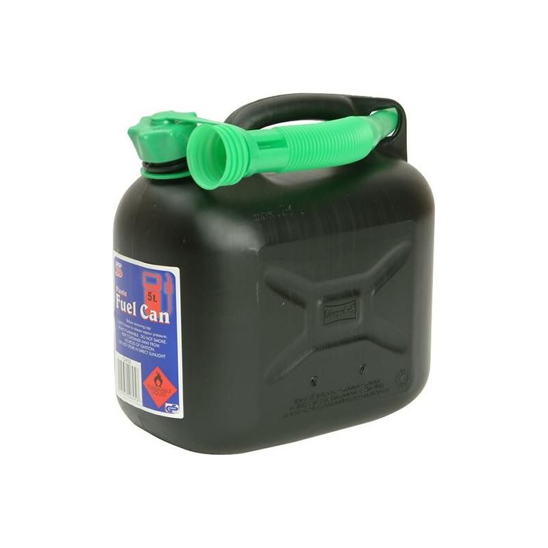 Silverhook Diesel Fuel Can & Spout Black 5 litre Silverhook - RockBottom Nothampton