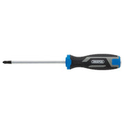 Draper Pound Thru Phillips Soft Grip Screwdriver, PH2 x 125mm Draper - Town Tools