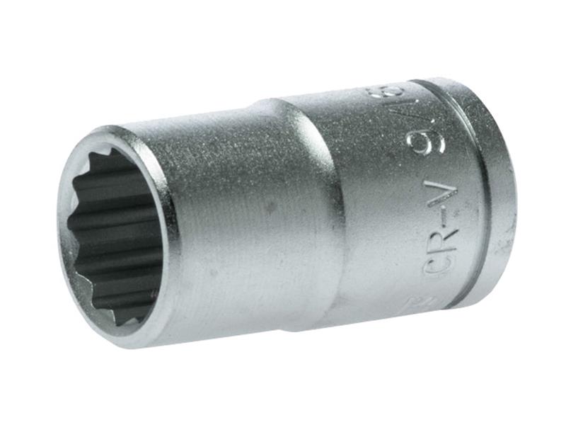 Teng Bi-Hexagon Socket 12-Point Regular A/F 1/2in Drive 9/16in