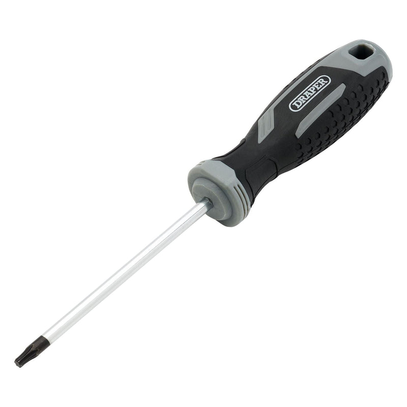 Draper Draper TX-STAR Soft Grip Screwdriver, T20 x 100mm Draper - Town Tools