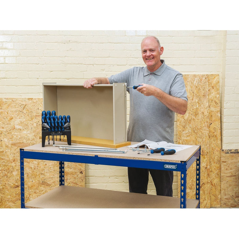 Draper Steel Workbench, 1200 x 600 x 900mm 24912 Draper - Town Tools 