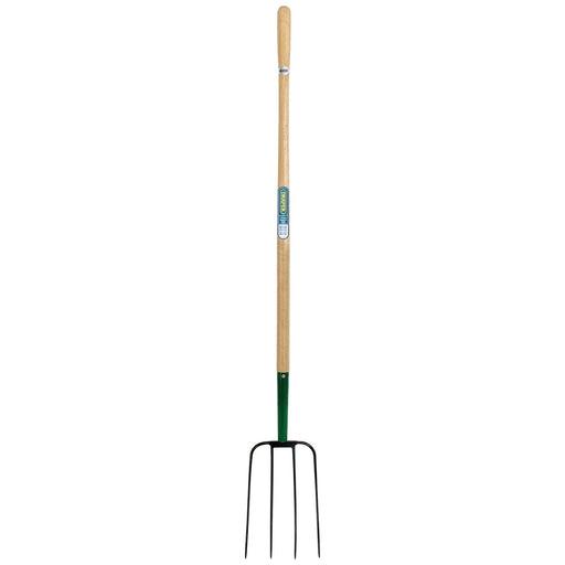 Draper 4 Prong Manure Fork with Wood Shaft 63579 Draper - Town Tools 