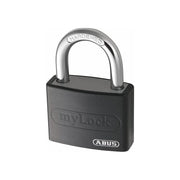 Abus Mechanical T65AL/40mm My Lock Aluminium Padlock Black ABUS Mechanical - RockBottom Northampton 