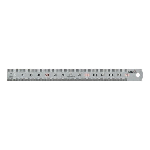 Hultafors STL 150 Stainless Steel Ruler 150mm Hultafors - RockBottom Northampton