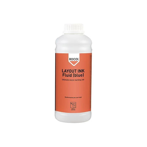 Rocol LAYOUT INK Fluid Blue 1 litre ROCOL - RockBottom Nothampton
