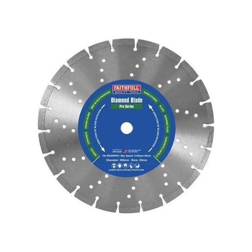 Faithfull Professional Diamond Blade 125 x 22mm Faithfull - RockBottom Northampton