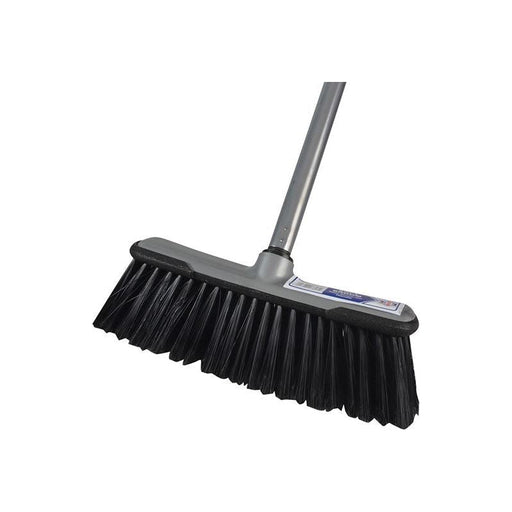 Faithfull Soft Broom with Screw On Handle 300mm (12in) Faithfull - RockBottom Northampton
