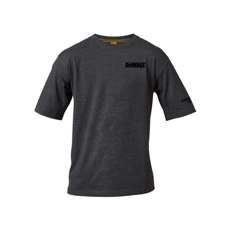 Dewalt Power Tools Typhoon Charcoal Grey T-Shirt - XXL (52in) DeWALT Power Tools - RockBottom Northampton