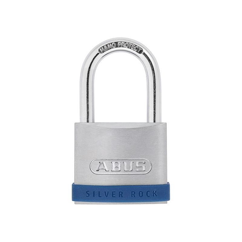 Abus Mechanical 50mm Silver Rock™ 5 Padlock Keyed Alike ABUS Mechanical - RockBottom Northampton 