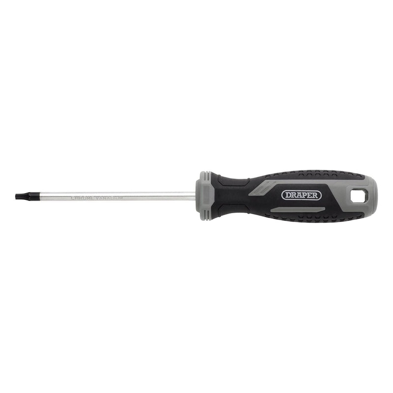 Draper Draper TX-STAR Soft Grip Screwdriver, T15 x 100mm Draper - Town Tools