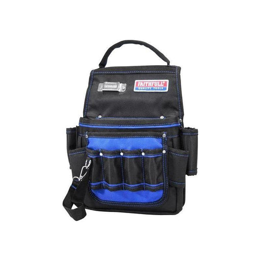 Faithfull Electricians Tool Pouch 2100D Nylon Faithfull - RockBottom Northampton