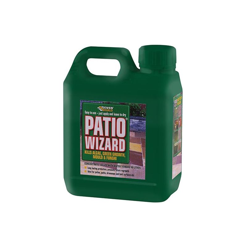 Everbuild Sika Patio Wizard Concentrate 1 litre Everbuild Sika - RockBottom Northamptin