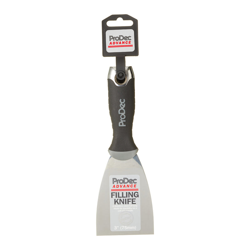 ProDec Advance 3" Duragrip Soft Grip Flexible Filling Knife