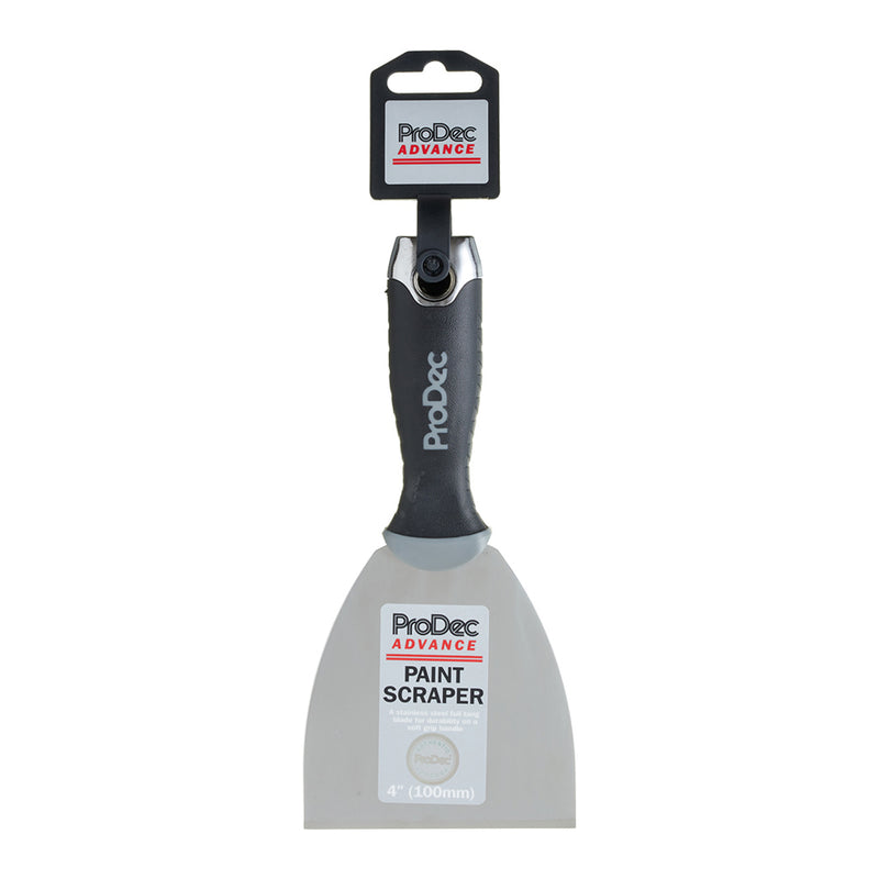 ProDec Advance 4" Duragrip Soft Grip Paint Scraper