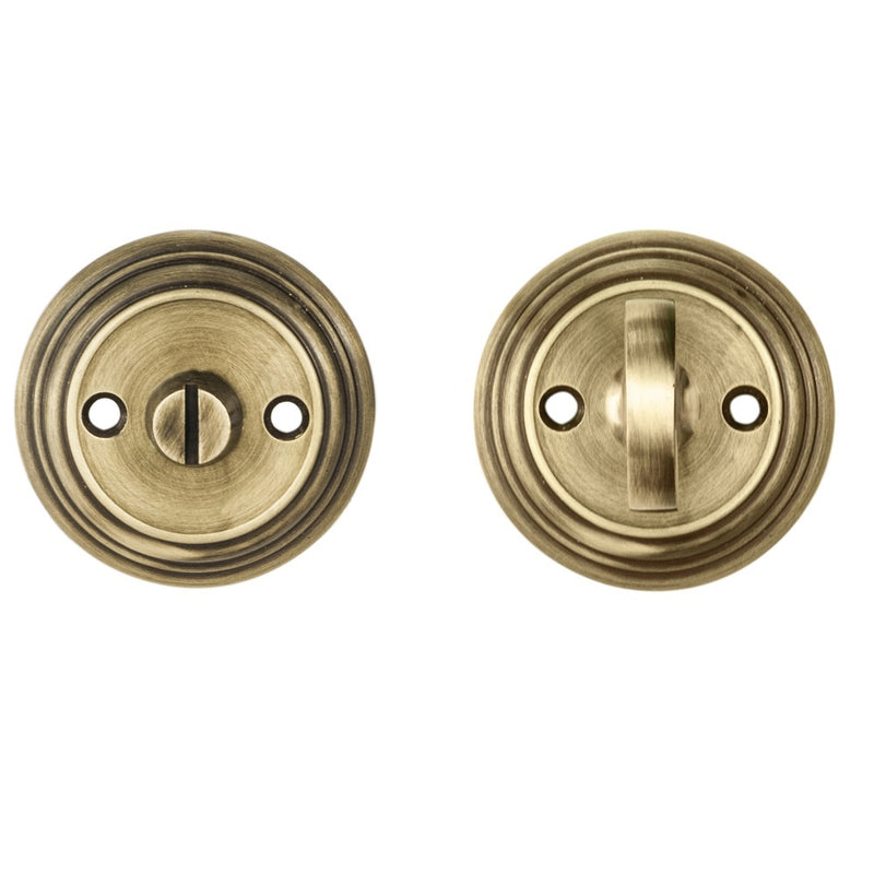 Turn & Release On Round Rose (4.9 X 67Mm Spindle) - (Face Fix) - Florentine Bronze 55MM