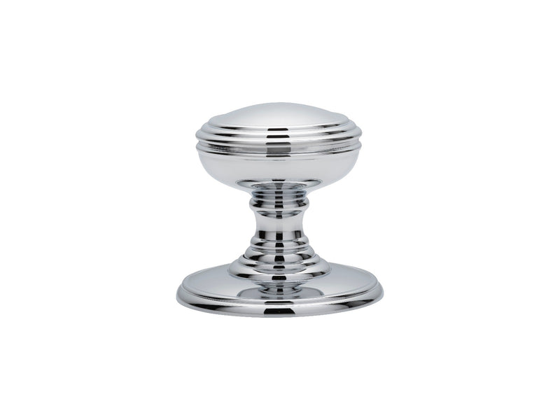 Plain Knob (Concealed Fix) C/W Locating Washer - Polished Chrome 70MM
