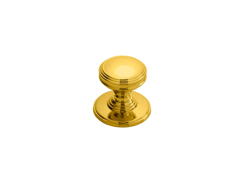 Plain Knob 25Mm - Polished Brass 32 ( 26 )