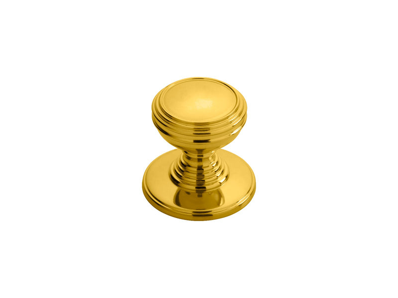 Plain Knob 30Mm - Polished Brass 38 ( 31 )