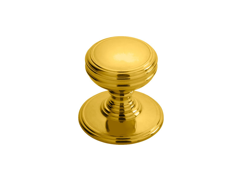Plain Knob 38Mm - Polished Brass 46 ( 37.5 )
