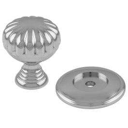 Flower Knob 32Mm - Polished Chrome 38 ( 31 )