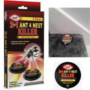 Doff 2 in 1 Ant & Nest Killer - Bait Station, contains 2 bait stations