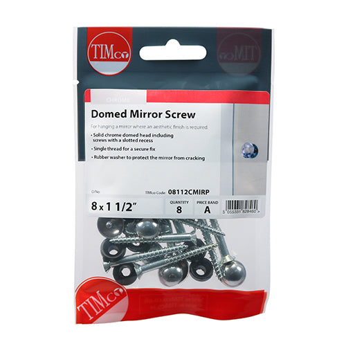 TIMCO Mirror Screws — Trade Pack