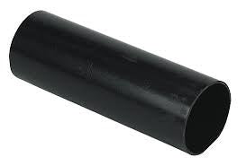 Floplast 68mm Round Downpipe 2.5m Black RP2.5