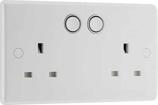 BG Electrical 800 Series - Double, switched, single pole with smart control